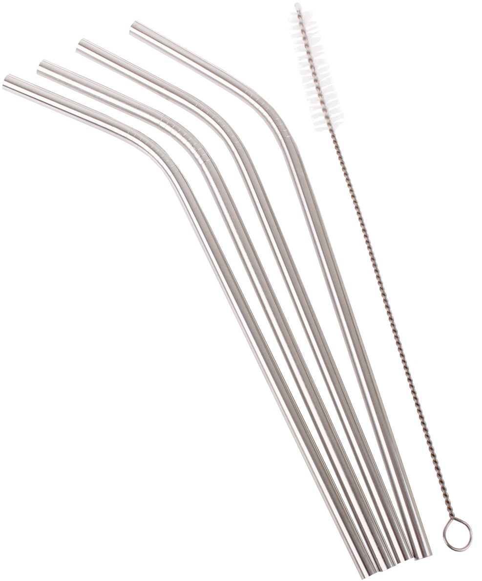 Congratulations! The PNG Image Has Been Downloaded (Metal Straws