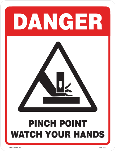 Watch Point Sign Congratulations! The PNG Image Has Been Downloaded (Danger Pinch Point ...