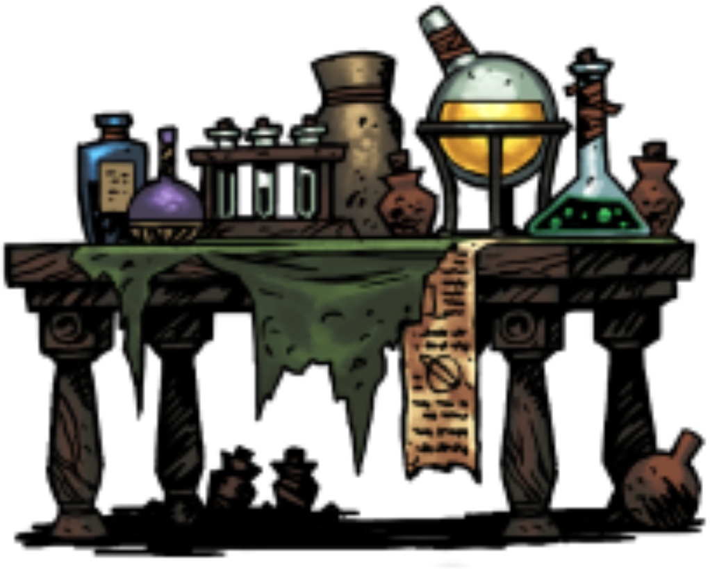 Alchemy Table Darkest Dungeon