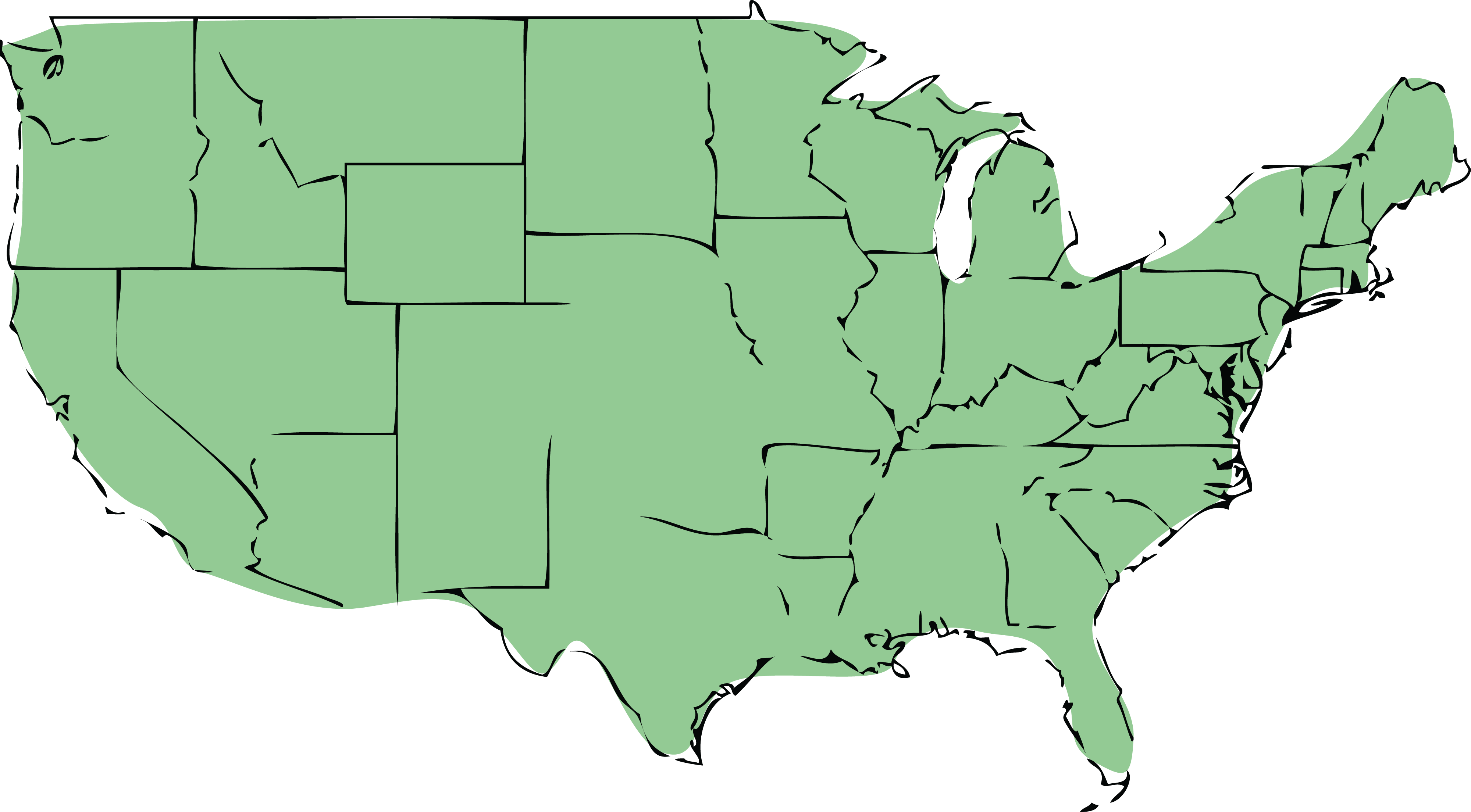 The PNG Image Has Been Downloaded Transparent Us Maps 20 209543 Us Map Transparent Png 