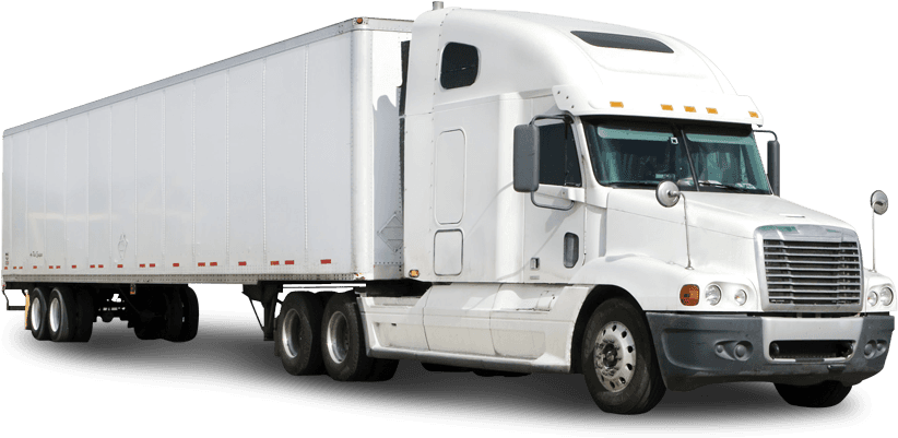 Congratulations! The PNG Image Has Been Downloaded (White 18 Wheeler