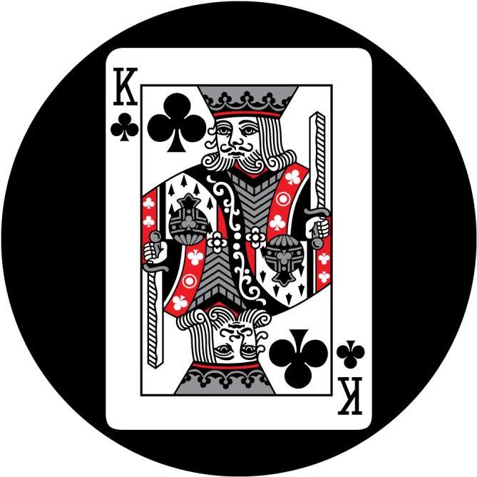 Congratulations! The PNG Image Has Been Downloaded (Black King Card