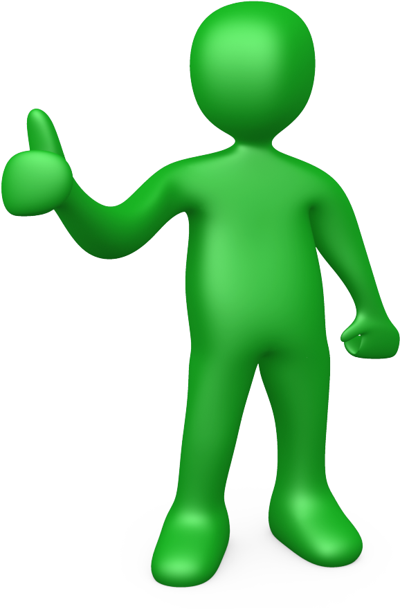 Congratulations! The PNG Image Has Been Downloaded (Thumbs Up And Down