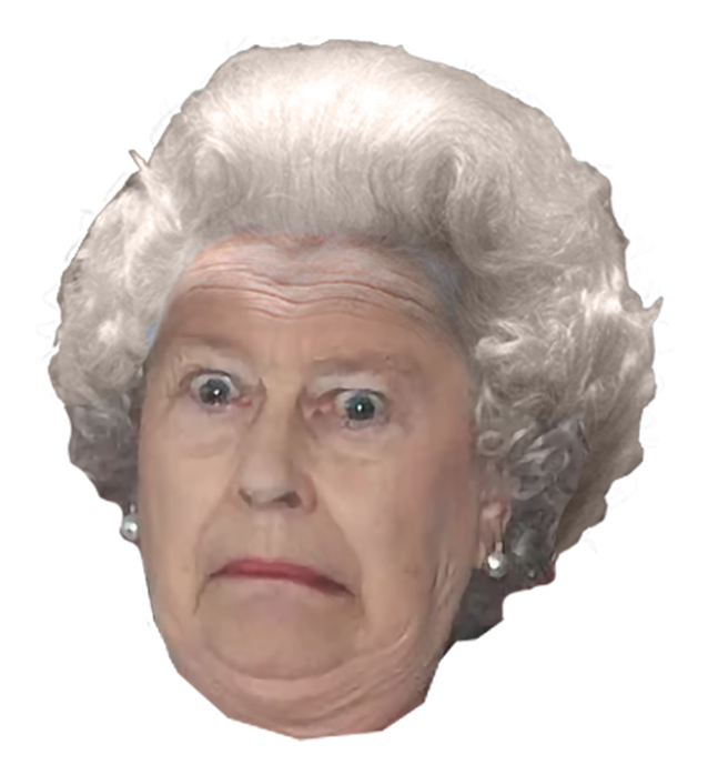 Congratulations! The PNG Image Has Been Downloaded (Queen Elizabeth