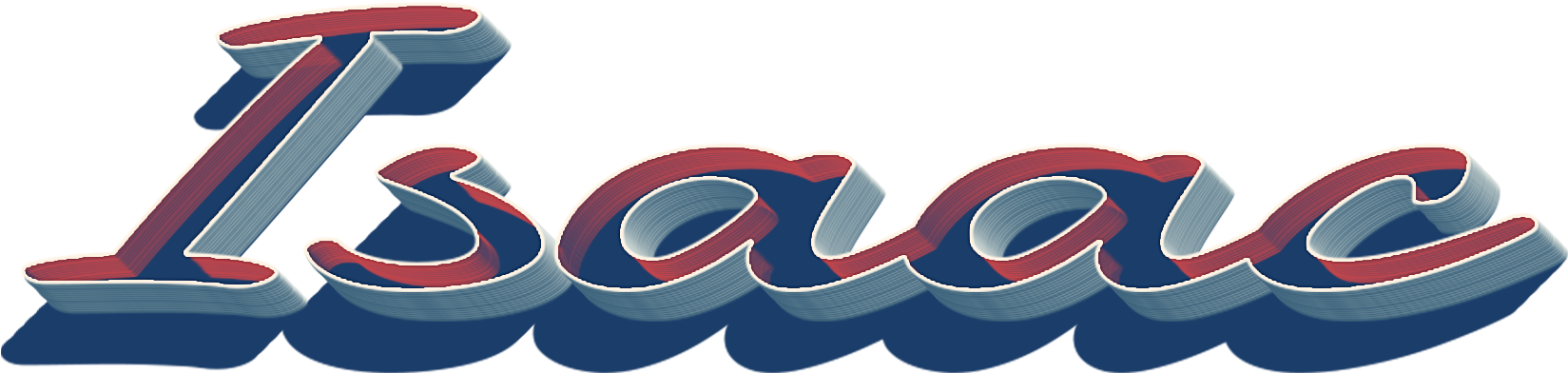 Congratulations! The PNG Image Has Been Downloaded (Isaac 3d Letter Png ...