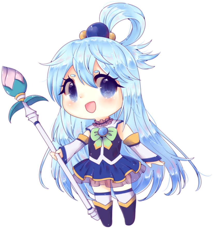 Congratulations The Png Image Has Been Downloaded Konosuba Aqua Png