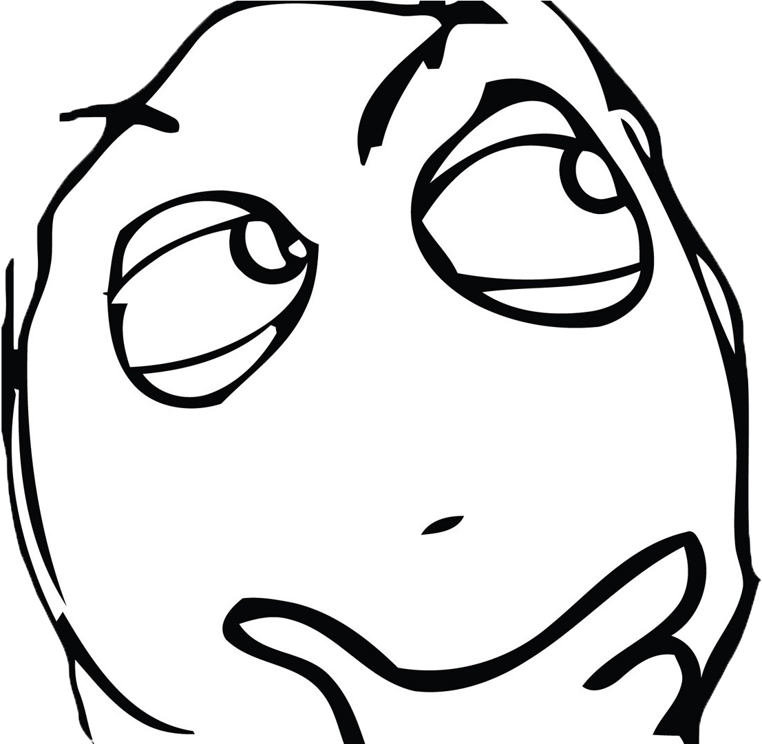 Congratulations! The PNG Image Has Been Downloaded (Troll Face Thinking ...