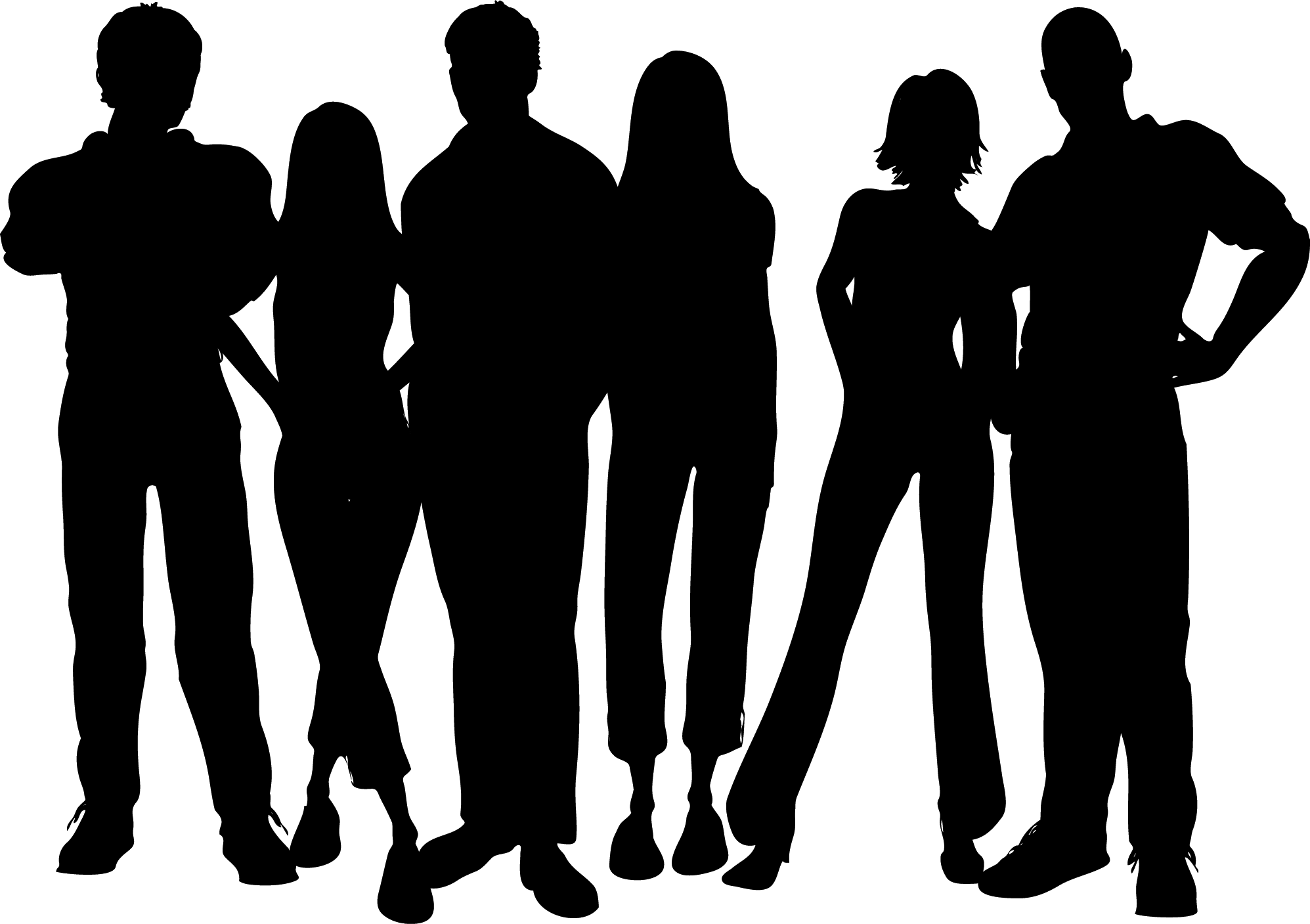 Congratulations! The PNG Image Has Been Downloaded (Silhouette People ...