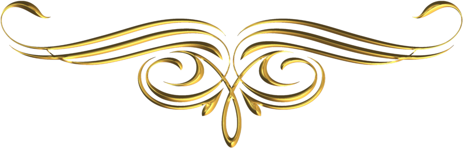 Congratulations! The PNG Image Has Been Downloaded (Gold Swirl Border