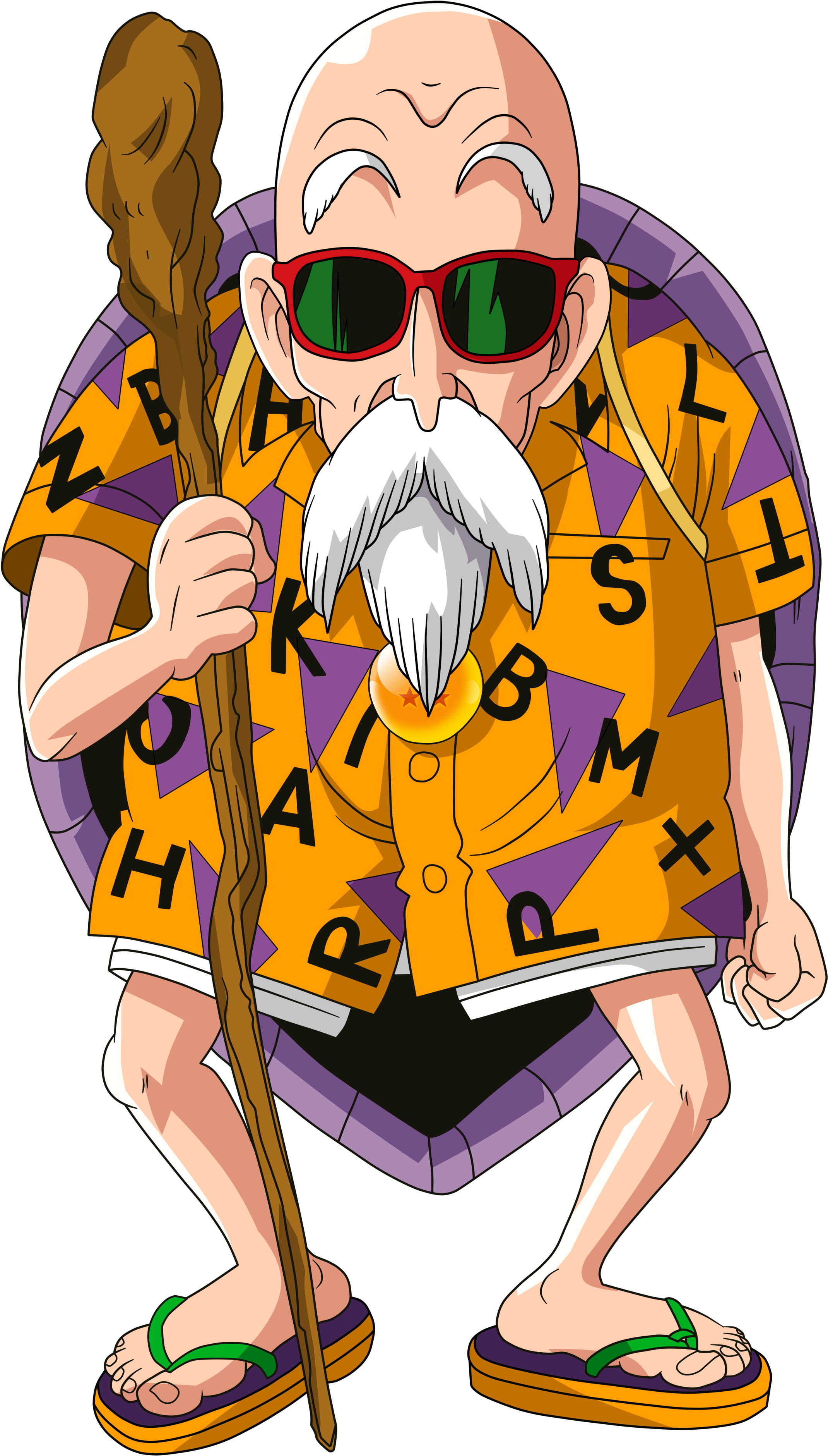 Master Roshi Congratulations Congratulations! The PNG Image Has Been Downloaded (Master Roshi2 ...