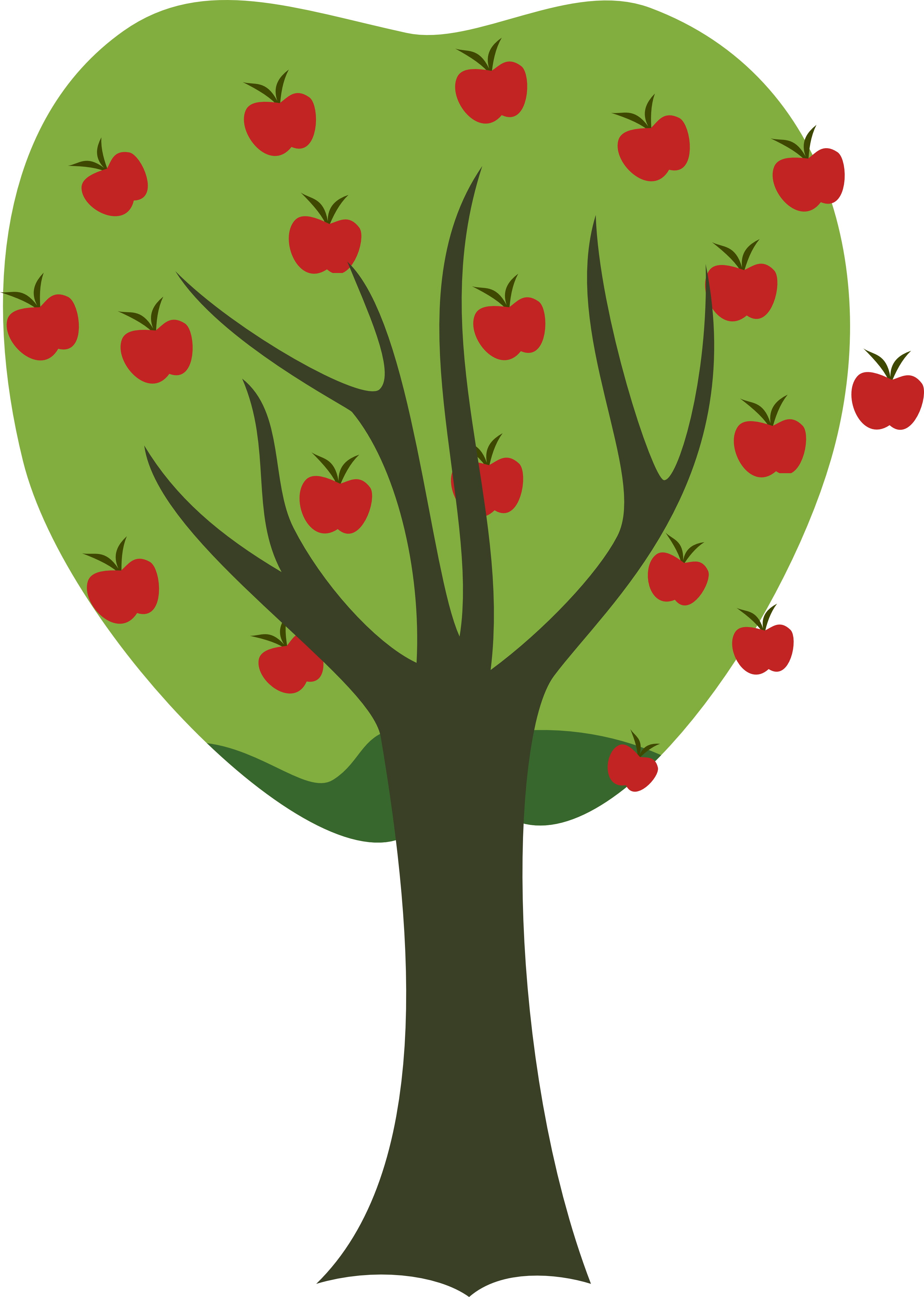 Congratulations! The PNG Image Has Been Downloaded (Tree Clipart Shaped ...