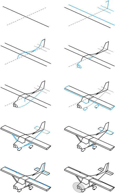 Congratulations! The PNG Image Has Been Downloaded (Drawing Airplane