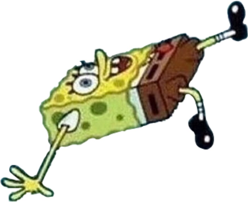 Congratulations! The PNG Image Has Been Downloaded (Spongebob Falling ...