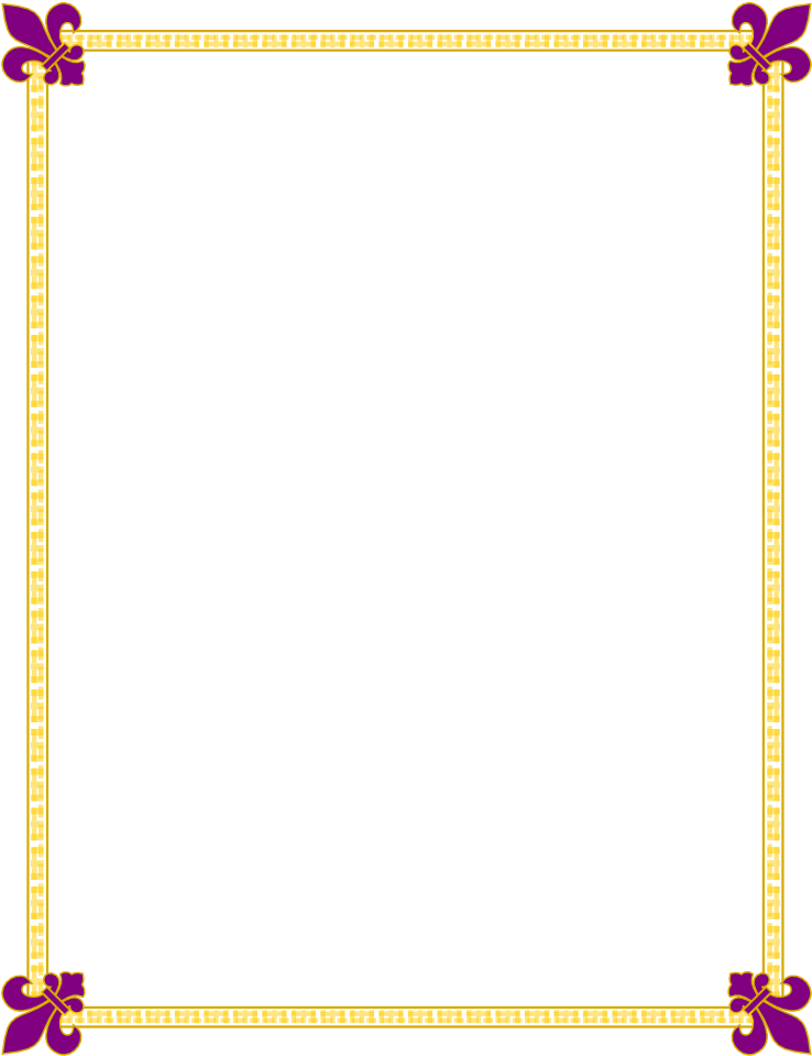 Scouting Form Borders Congratulations! The PNG Image Has Been Downloaded (Fleur De Lis Gold ...