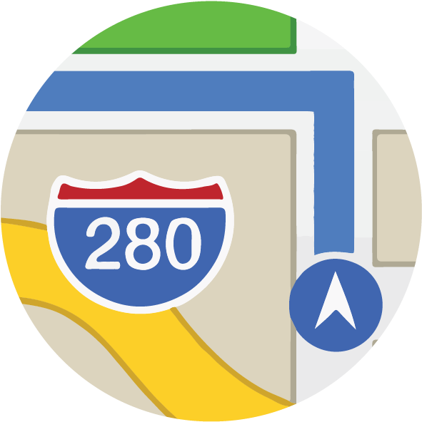 Congratulations! The PNG Image Has Been Downloaded (Google Apple Maps