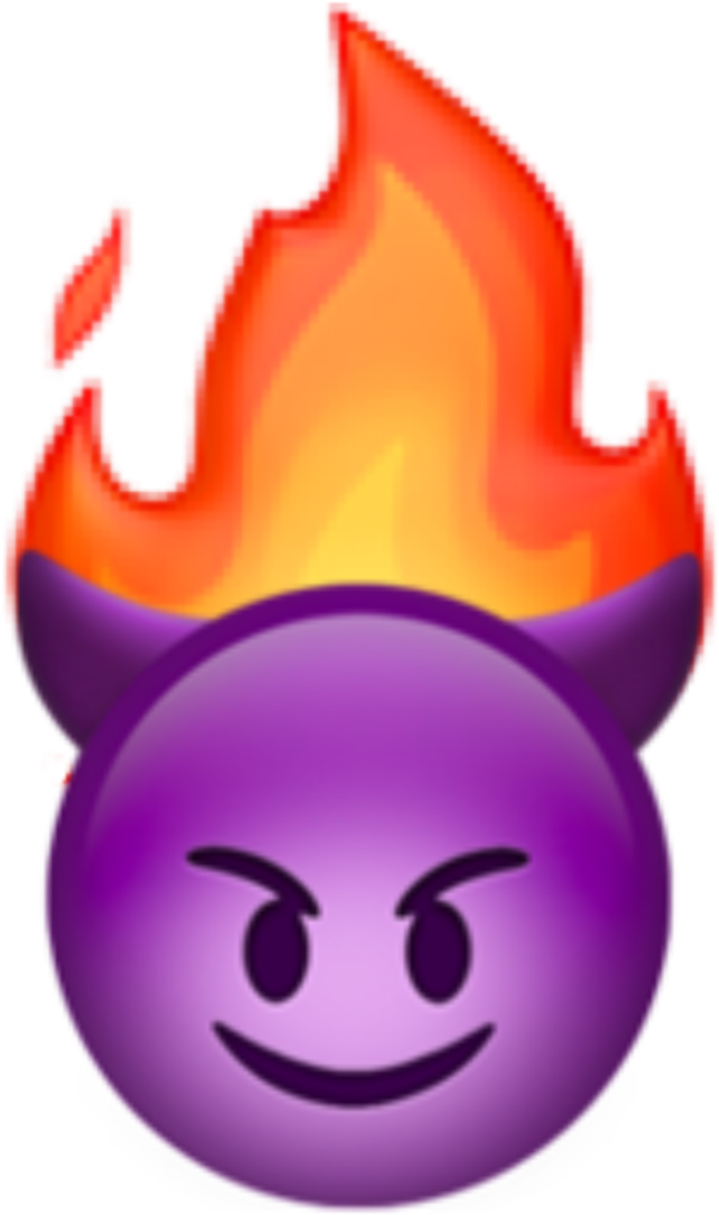 Congratulations! The PNG Image Has Been Downloaded (Devil Emoji Png ...