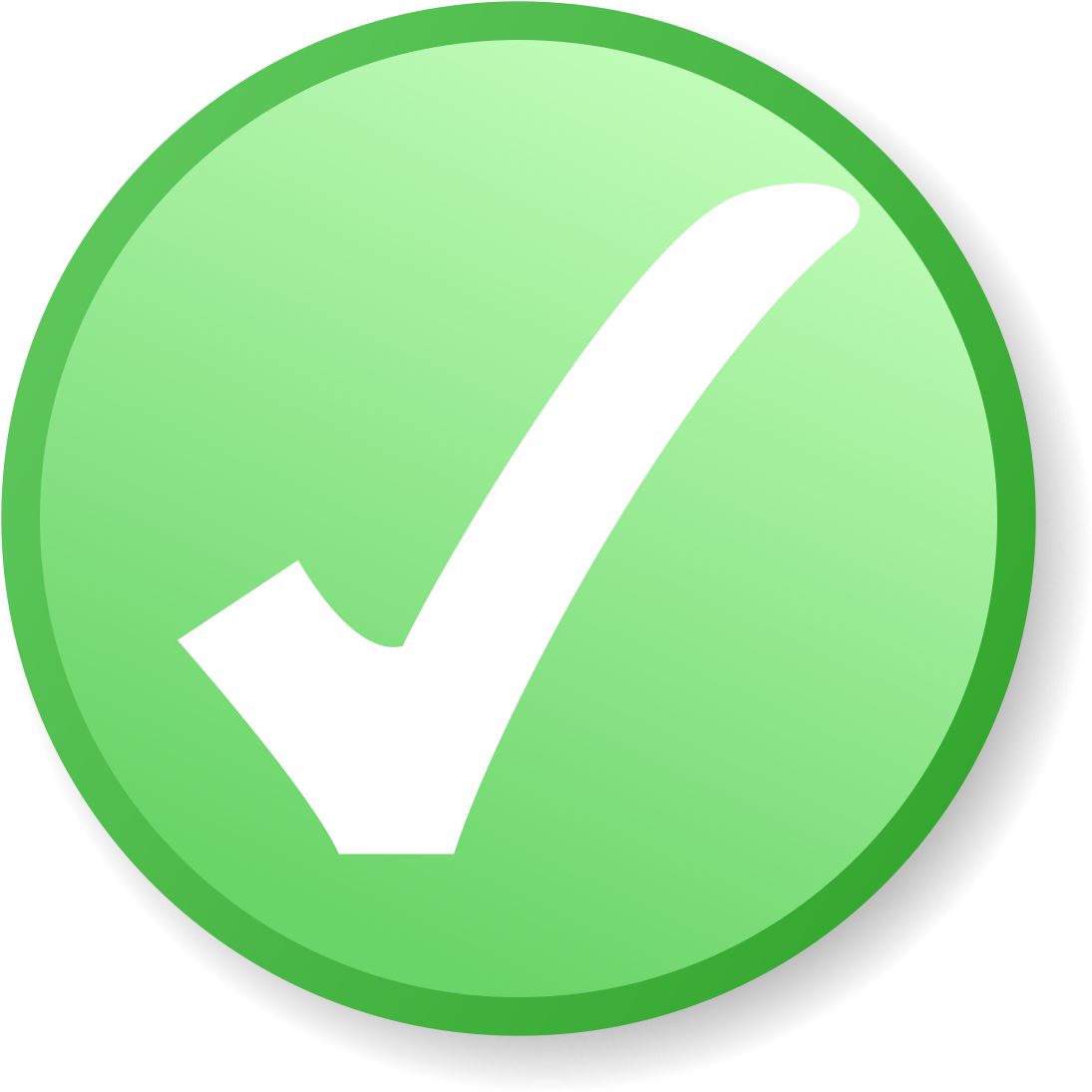 Congratulations! The PNG Image Has Been Downloaded (Green Check Icon ...