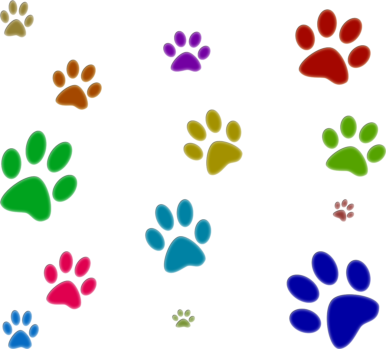Congratulations! The PNG Image Has Been Downloaded (Transparent Paw ...