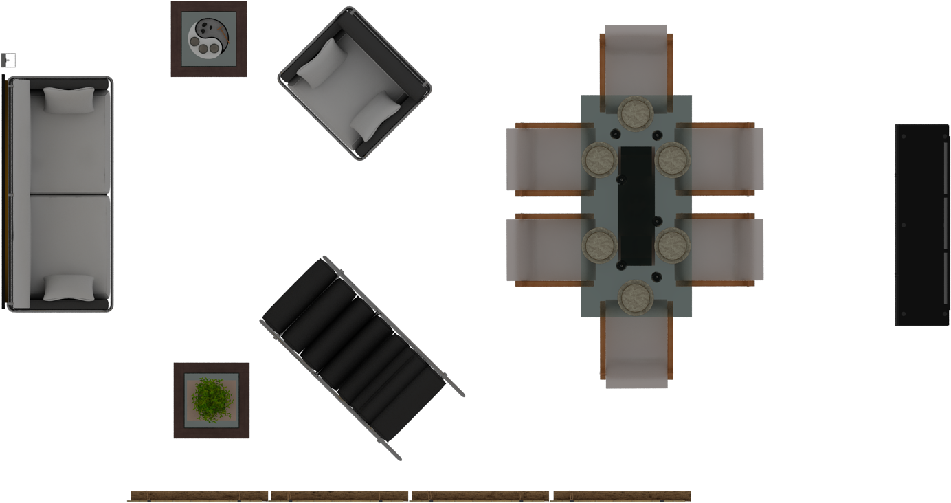 Congratulations! The PNG Image Has Been Downloaded (Furniture Top View