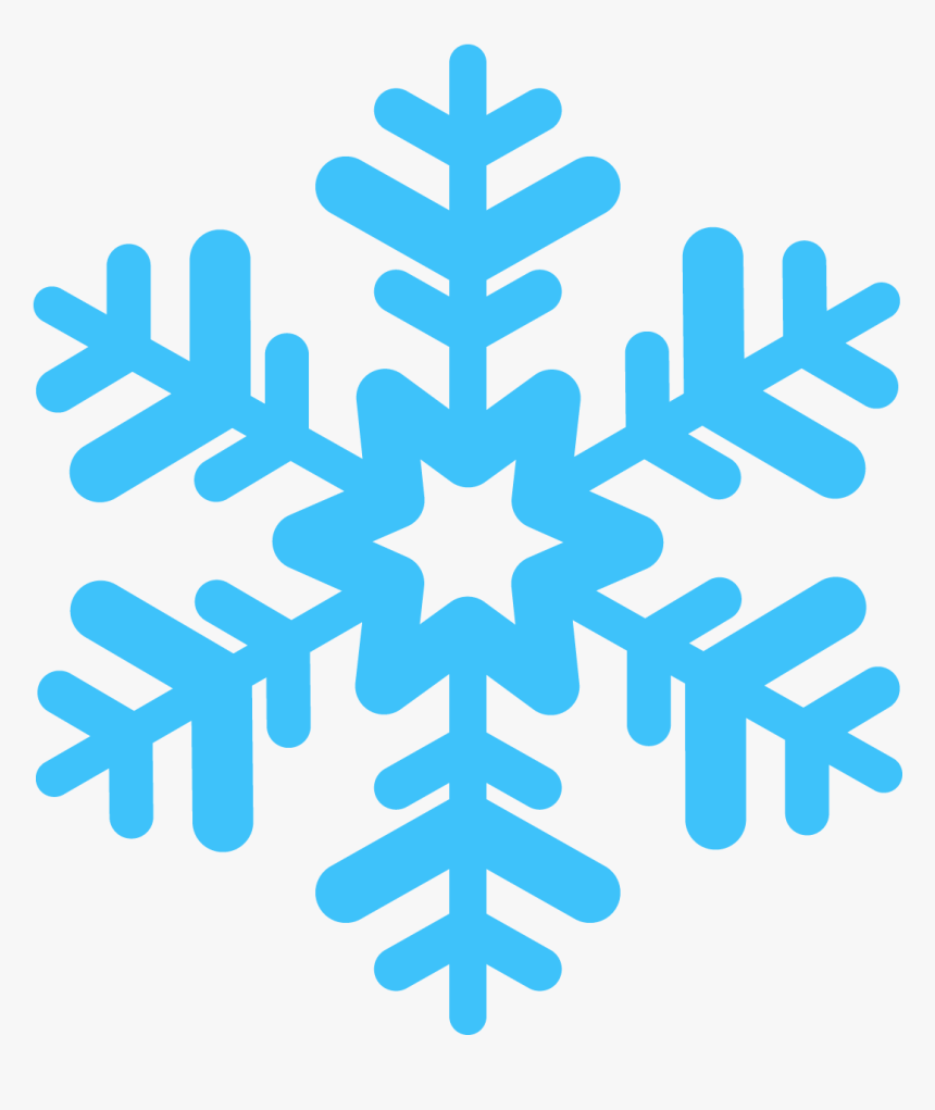 Snowflake Blue Simple Transparent Png - Anchor Clip Art Blue, Png Download
