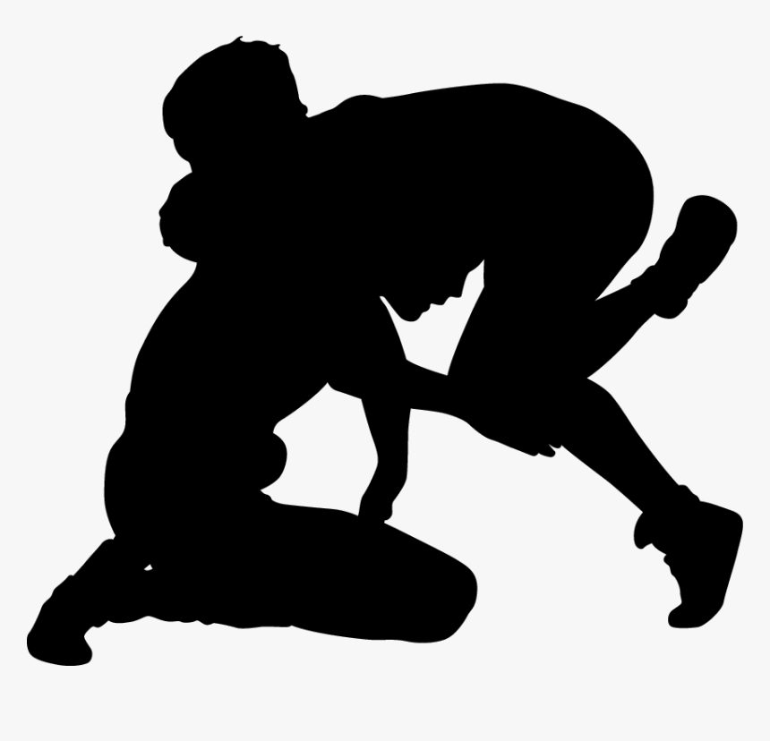 Wrestling Grappling Wall Decal Sport - Grappling Black & White, HD Png Download