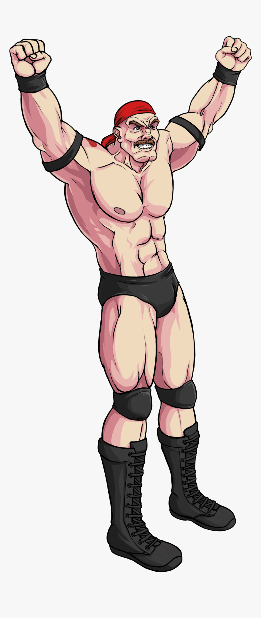 Wrestlers Vector Pro Wrestling, HD Png Download