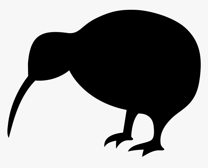 Kiwi Silhouette, HD Png Download