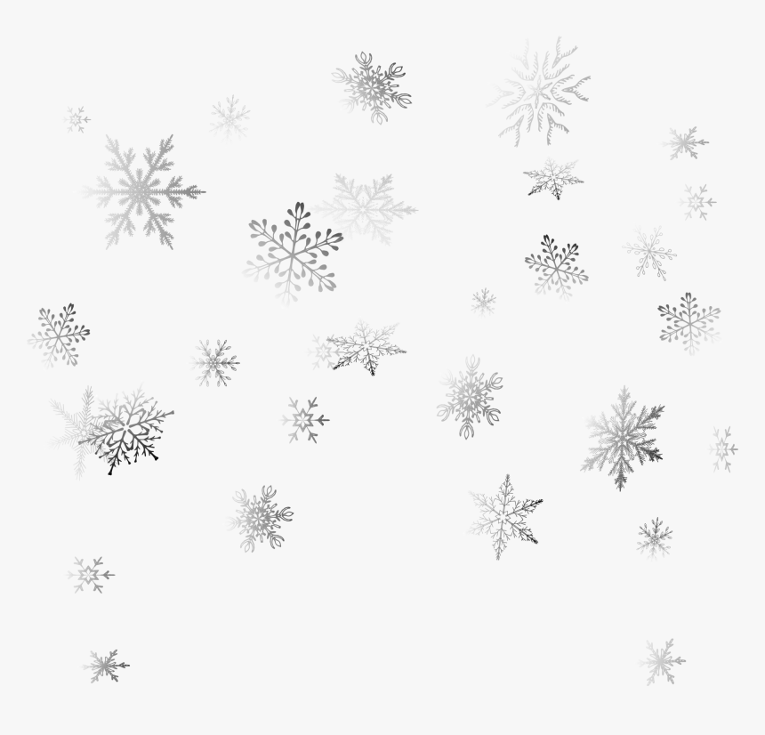 #ftestickers #snow #snowflakes #silver #transparent - Copos De Nieve Para Tattoo, HD Png Download