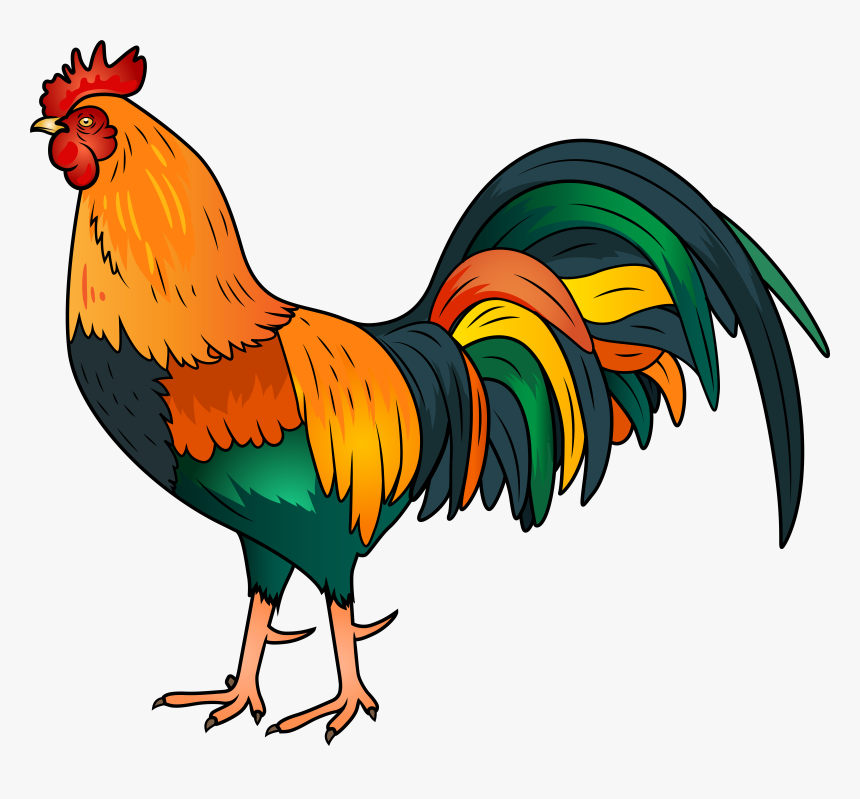 Rooster Png Clip Art Imageu200b Gallery Yopriceville, Transparent Png