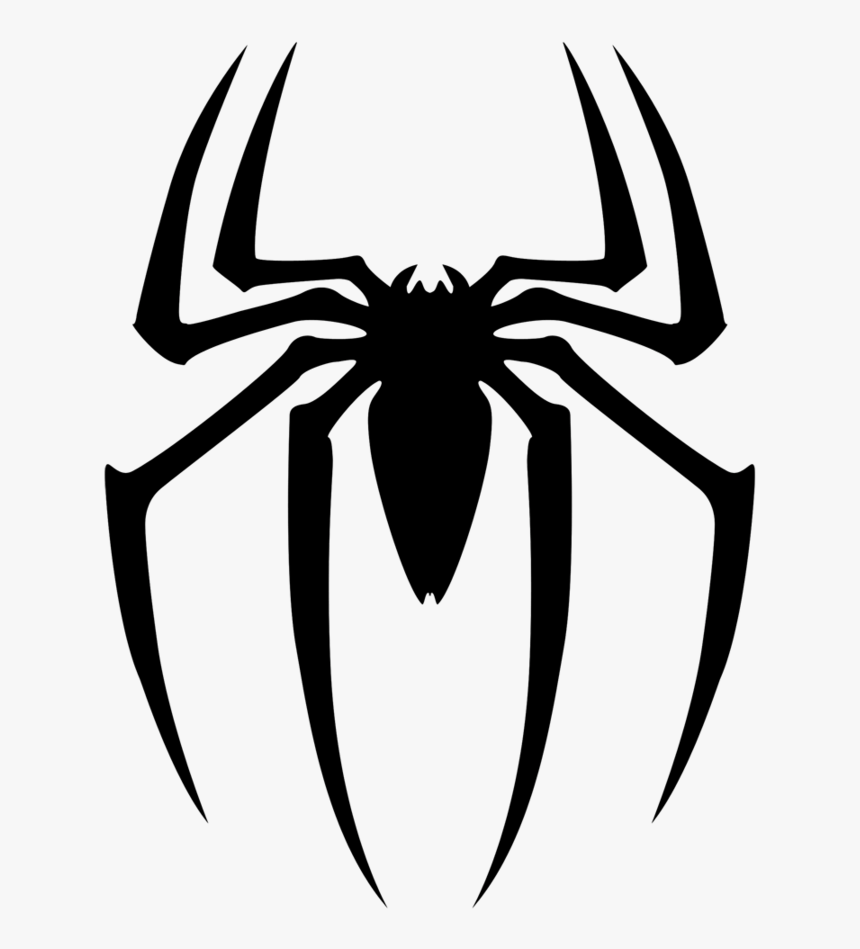 Spiderman Spider Clipart - Spiderman Logo, HD Png Download