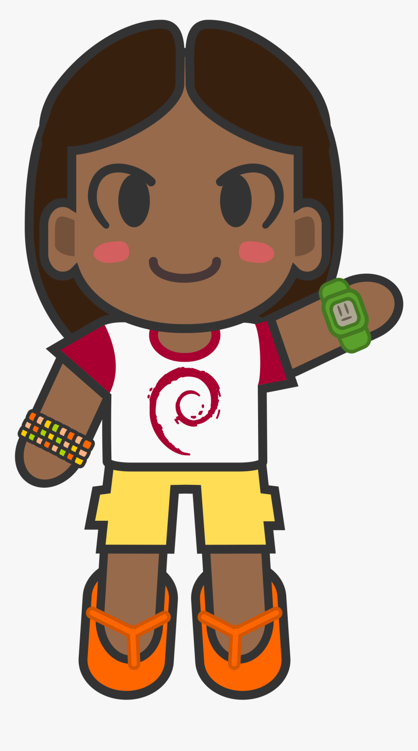 This Free Icons Png Design Of Kawaii Hacker - Clip Art, Transparent Png