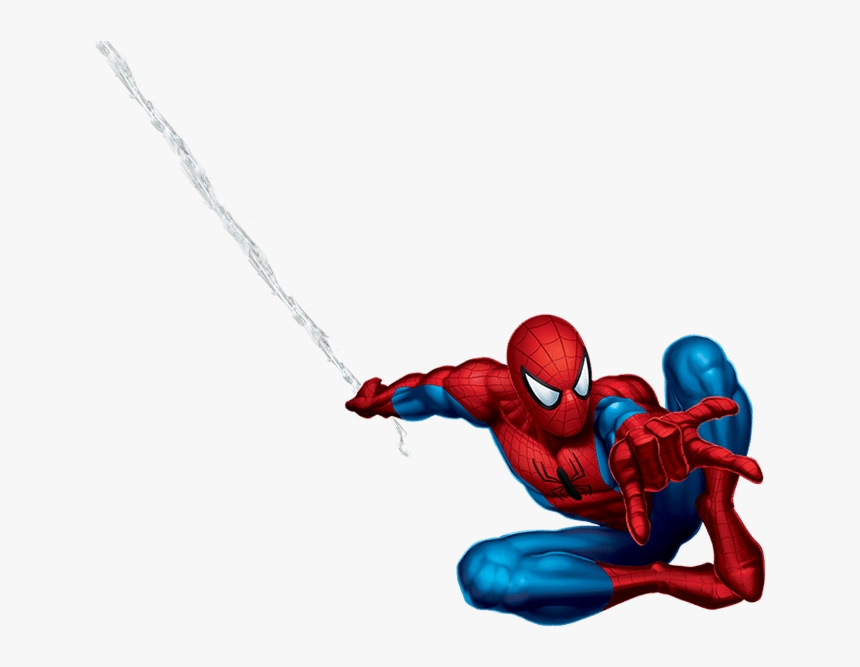 Spiderman Spider-man Clipart Web Spider Man Love You - Spiderman Web Line Png, Transparent Png