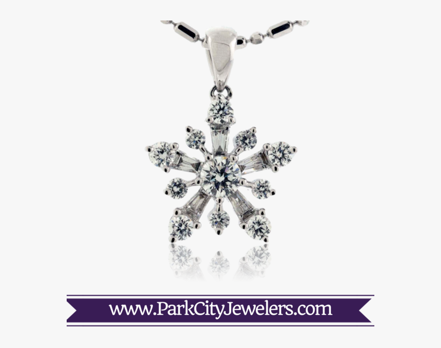 Bursting Diamond Snowflake Necklace 8kw - Beef Clip Art, HD Png Download