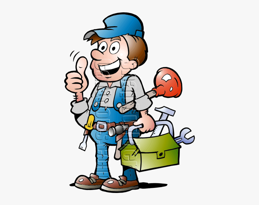 Clip Art Plumbing With Tools - Handyman Plumbing, HD Png Download