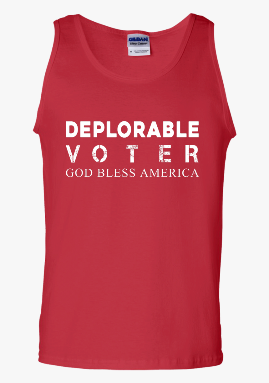 Deplorable Voter God Bless America Shirt, Hoodie, Tank - Active Tank, HD Png Download
