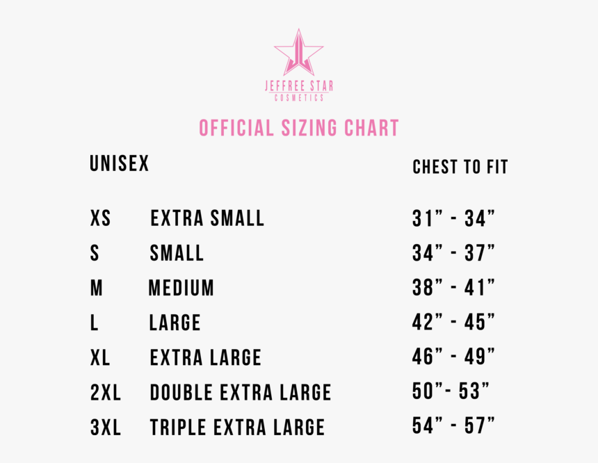 Jeffree Star Clothing Size, HD Png Download