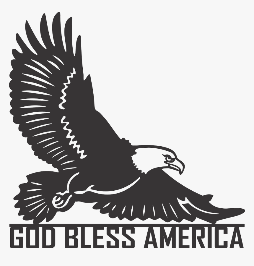 God Bless Usa Eagle, HD Png Download