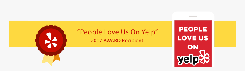Yelp 2017 Award For Napa Electrician Mel Electric Inc - Orange, HD Png Download