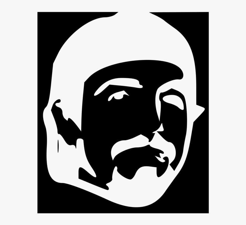 Human Behavior,head,stencil - Human, HD Png Download