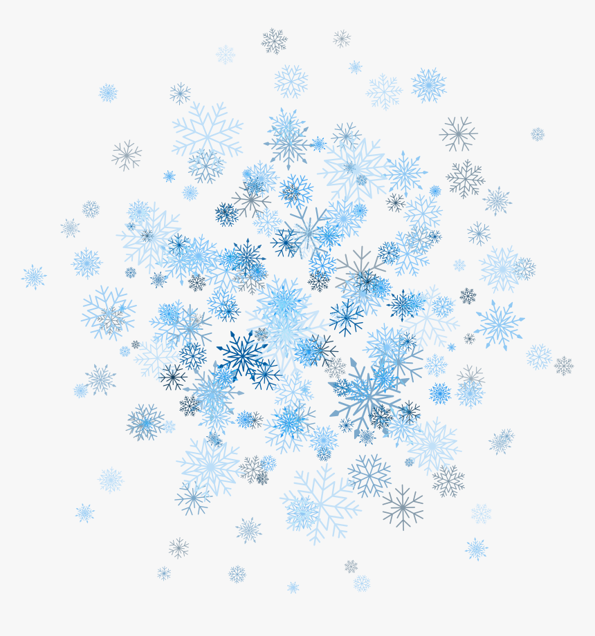 Clip Art Png Snowflakes - Dairy Cow, Transparent Png