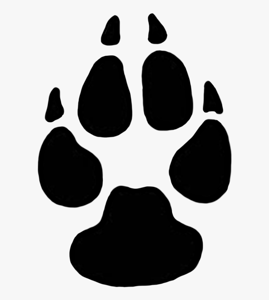 Dog Paw Prints Domestic Dog Cliparts Free Download - Transparent Dog Paw Print, HD Png Download