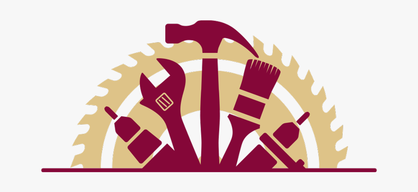 Circular Saw Blade Silhouette, HD Png Download