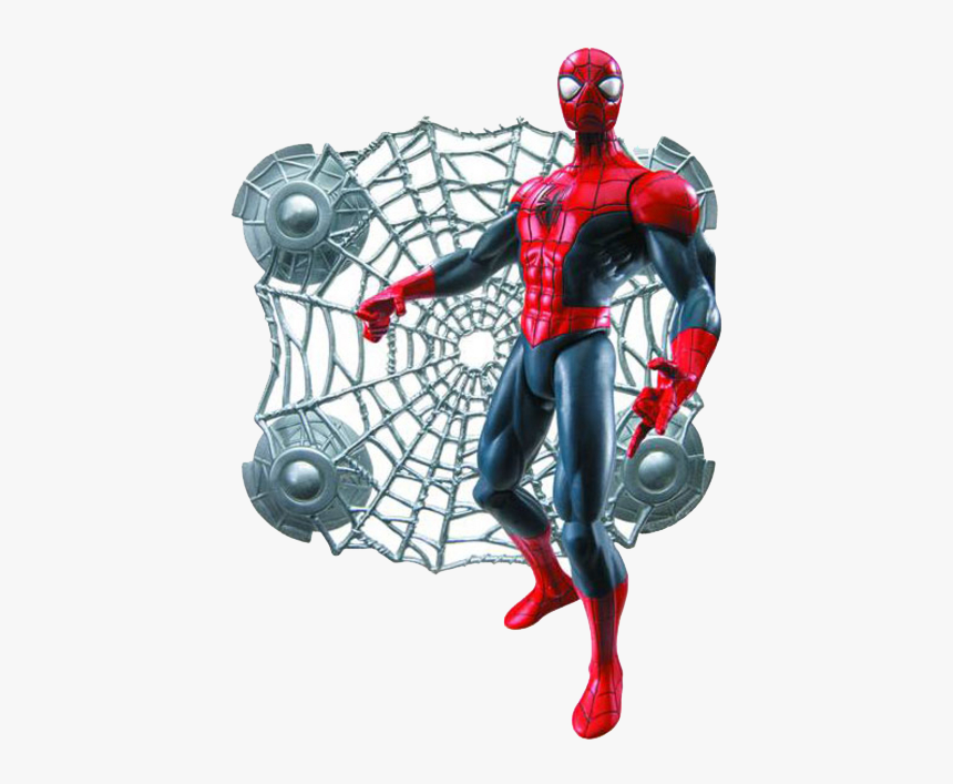 Ultimate Spiderman Png Icon - Ultimate Spiderman Action Figure, Transparent Png