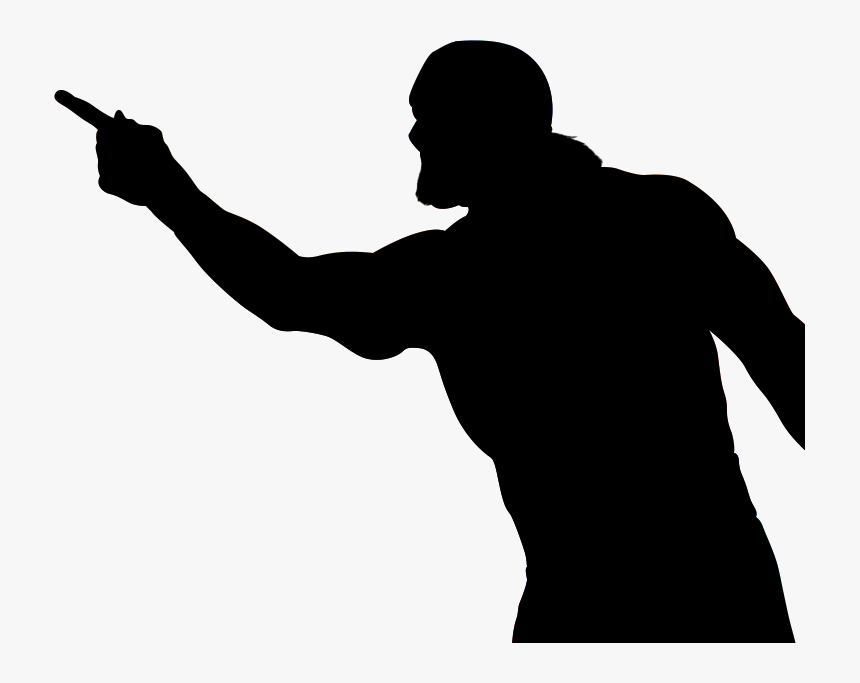 Transparent Wrestling Silhouette Png - Silhouette, Png Download