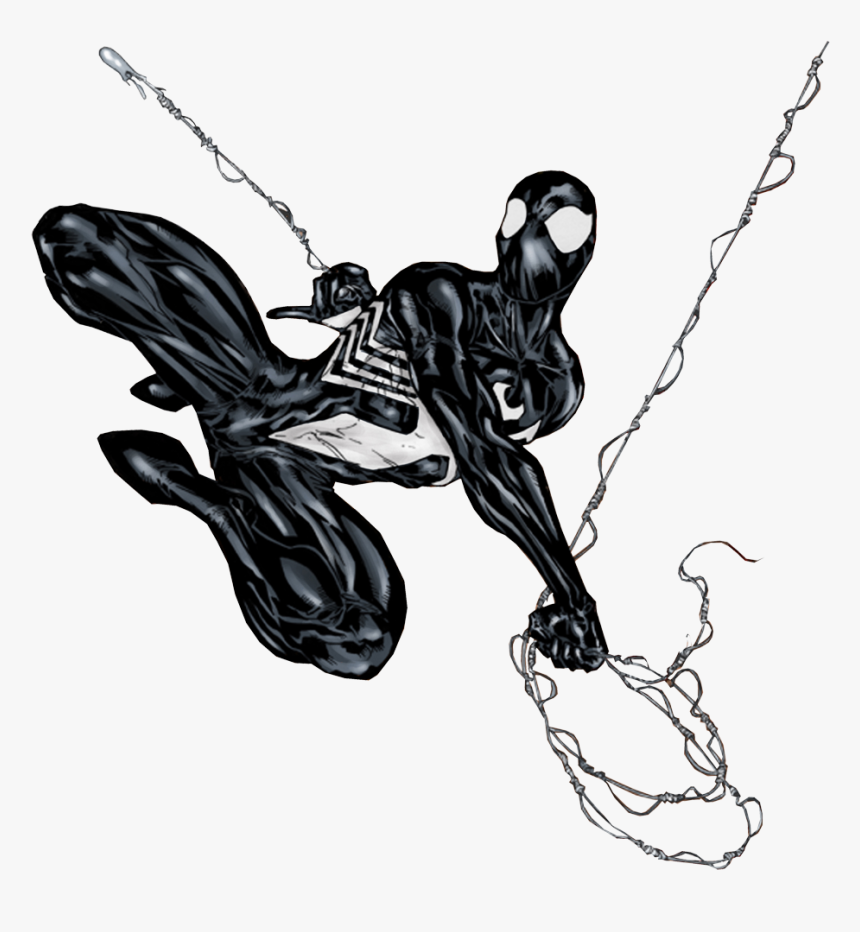 Black Spider Man Png, Transparent Png