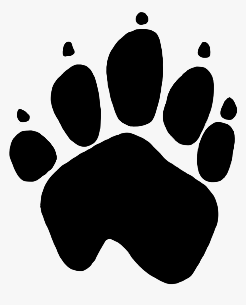 Image Royalty Free Dog Print Transparent Png - Dog Foot Print Transparent, Png Download
