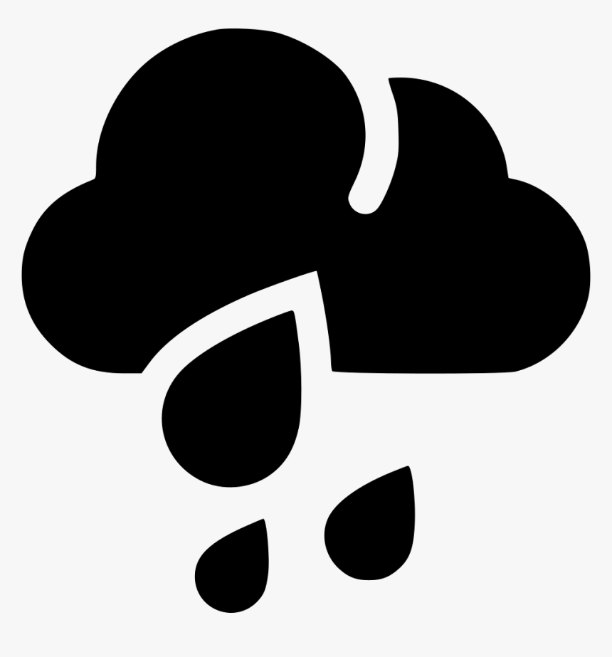 Cloud Rain Drops, HD Png Download