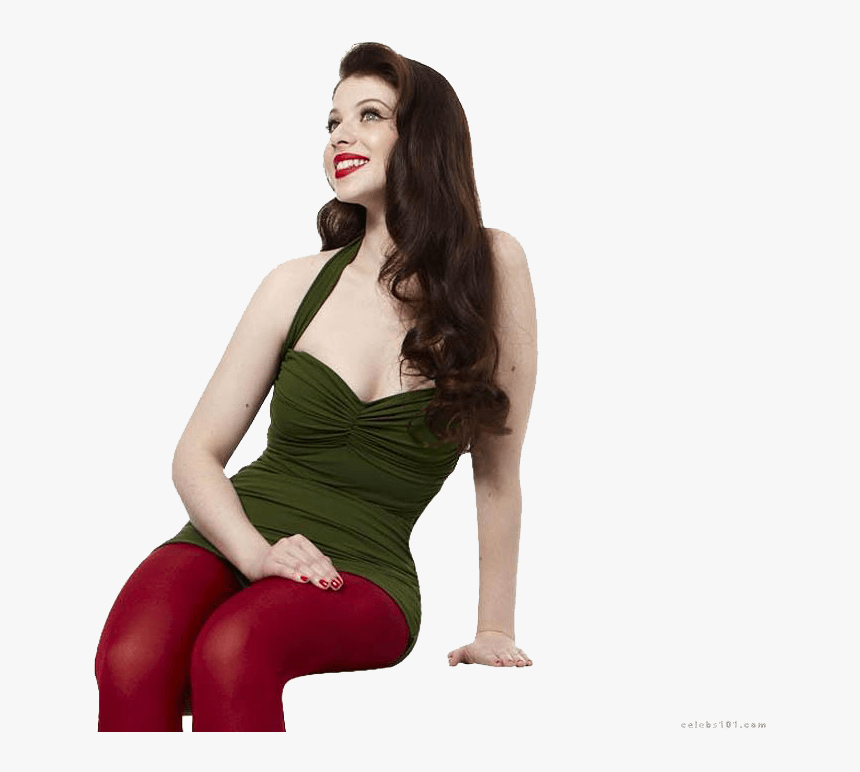 Michelle Trachtenberg Looking Up - Download All Girl Png, Transparent Png