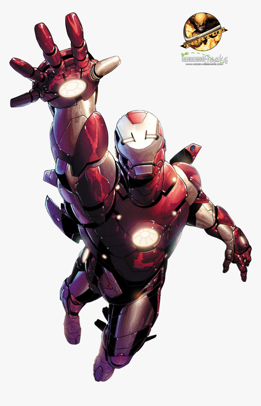 Iron Man Shooting Up, HD Png Download