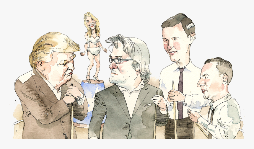 Donald Trump As Frank Sinatra Kellyanne Conway As Angie - Jared Kushner Barry Blitt, HD Png Download